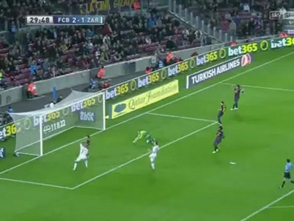 FC Barcelona - Real Saragossa 3:1 (17.11.2012) Primera Division - 12. kolejka
