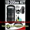 [SPECIAL DISCOUNT] Nikon 18-200mm f/3.5-5.6G AF-S VR II ED Lens with HB-35 Hood & Pouch Case + UV Filter + Accessory Kit for Nikon D60, D90, D3000, D3100, D5000, D7000, D300S, D700 & D3S Digital SLR Cameras