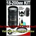 [SPECIAL DISCOUNT] Nikon 18-200mm f/3.5-5.6G AF-S VR II ED Lens with HB-35 Hood & Pouch Case   UV Filter   Accessory Kit for Nikon D60, D90, D3000, D3100, D5000, D7000, D300S, D700 & D3S Digital SLR Cameras