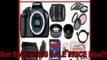 [BEST PRICE] Canon EOS Rebel T3 (1100d) SLR Digital Camera w/ Canon 18-55mm Lens + 2 Extra Lens + Close Up Kit + 2 Batteries and charger + Hdmi Cable + 32gb Sdhc Memory Card + Soft Carrying Cases + Tripod & Much M