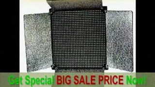 [SPECIAL DISCOUNT] ePhoto 1000 LED Video Light Panel 0-100 percent Dimmable and Color Changing 1000 LED from 3500K- 6000K Temp LED1000A COLOR