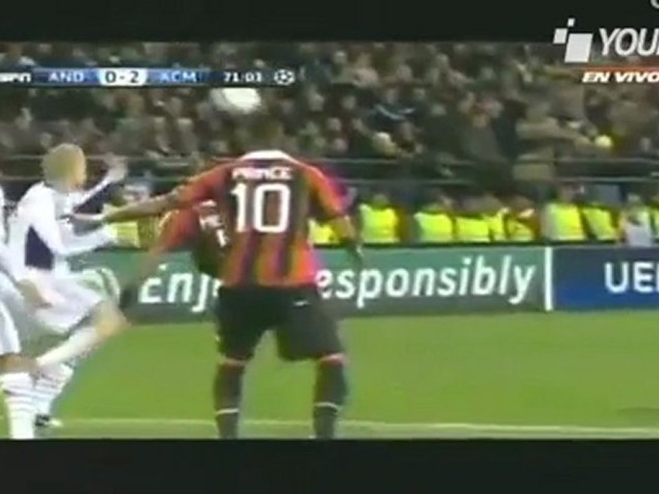 ROVESCIATA DI MEXES - ANDERLECHT 1-3 MILAN