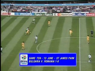 Bulgaria - Romania EURO 1996 Stoichkov