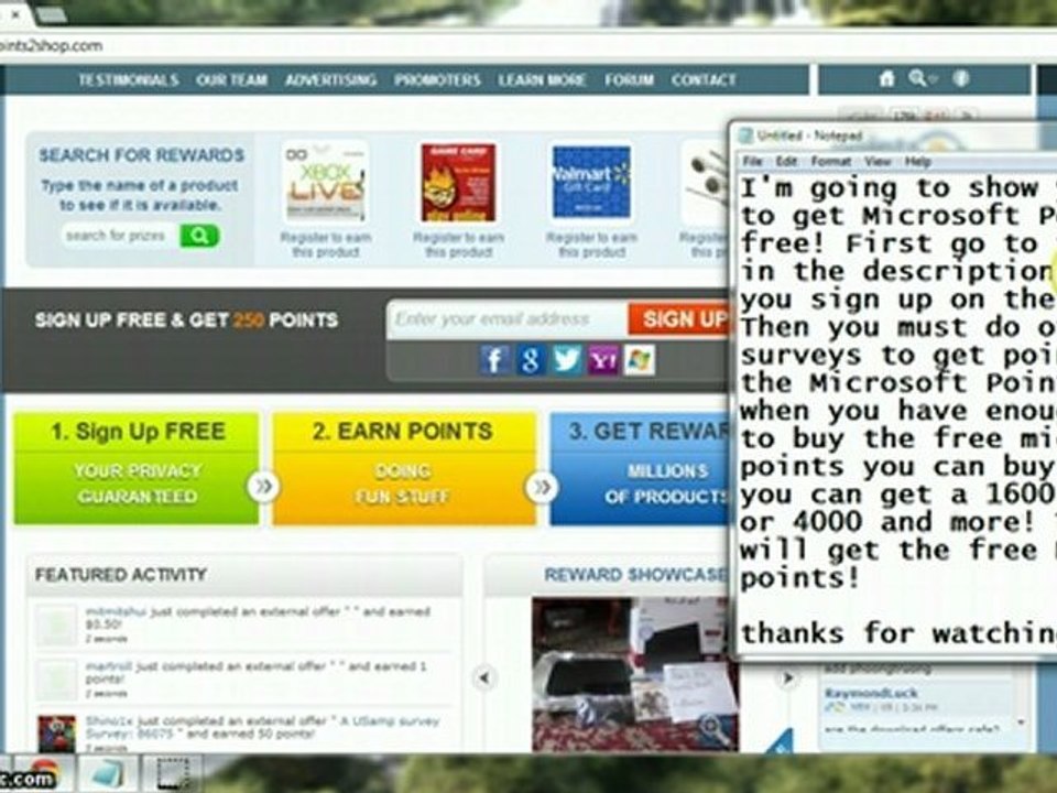 Microsoft points points2shop