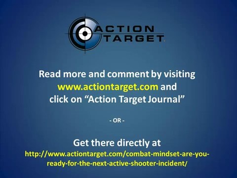 Situational Awareness - Combat Mindset