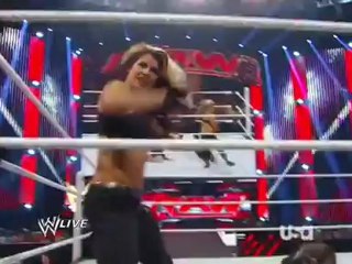 Kaitlyn Vs. Aksana - WWE RAW 11/19/12