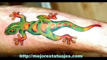 Tatuajes de Lagartos,  Geckos y Significado