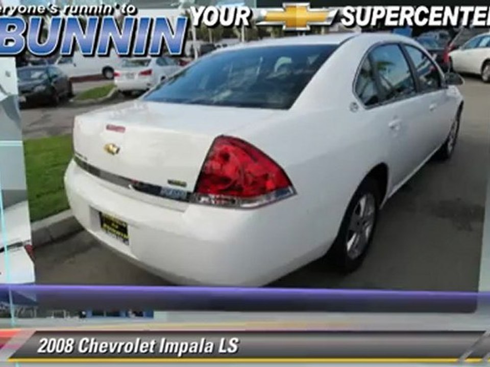 2008 Chevrolet Impala LS - Bunnin Chevrolet, Culver City