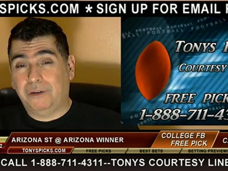 Arizona St Sun Devils versus Arizona Wildcats Pick Prediction NCAA College Football Preview 11-23-2012