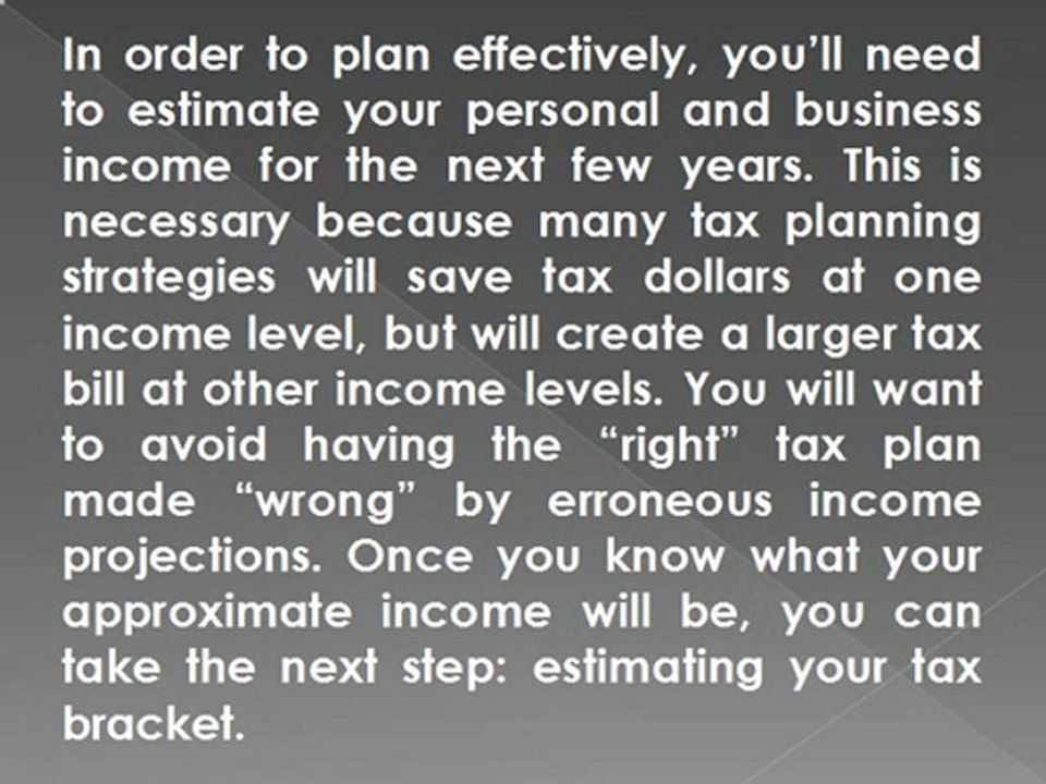 BP Holdings Management - Tax Planning Strategies