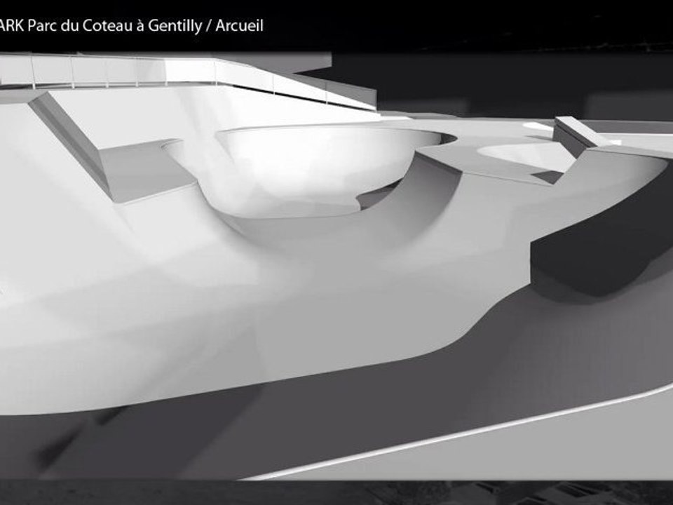 ALBIZZATI Père et Fils - Skatepark à Arcueil / Gentilly