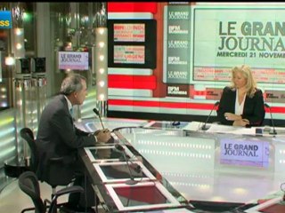 21/11 BFM : Le Grand Journal d’Hedwige Chevrillon - François Baroin et Olivier Zarrouati  3/4