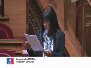 Jacqueline Farreyrol, Sénateur de La Réunion : Le visa limite le tourisme à La Réunion