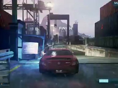 Need for Speed Most Wanted 2012 - Mercedes SLS AMG Gameplay
