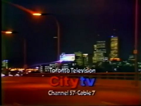 CityTV Toronto Channel 57 Late Great Movies intro 1984