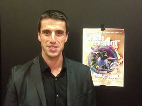 Tony Estanguet, parrain du concours Pocket Film Je suis éco-citoyen