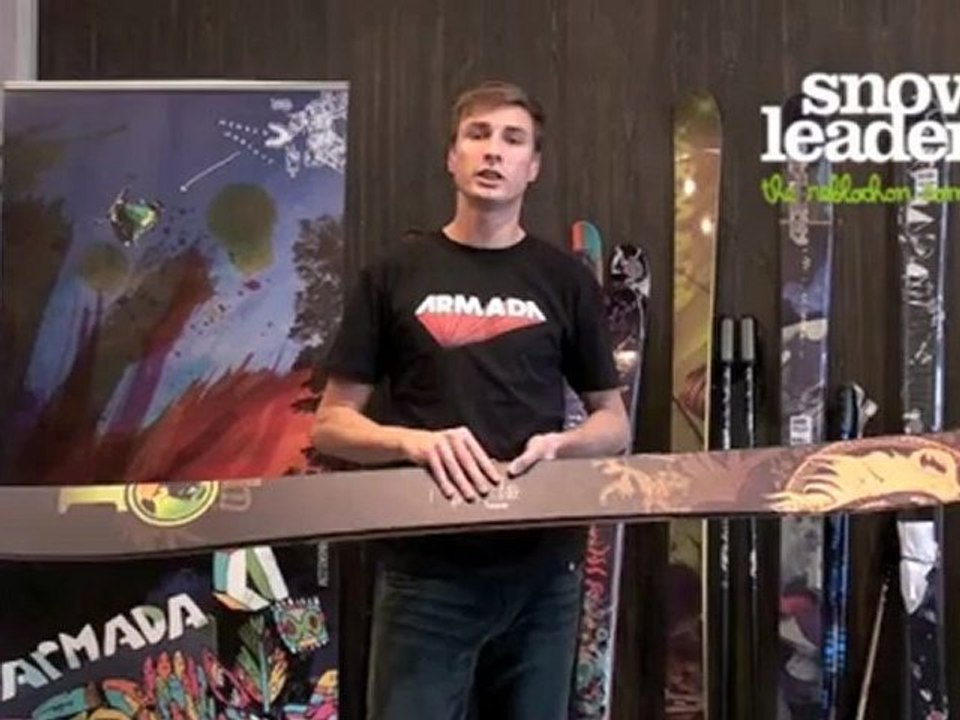 Snowleader présente le ski Magic J de Armada