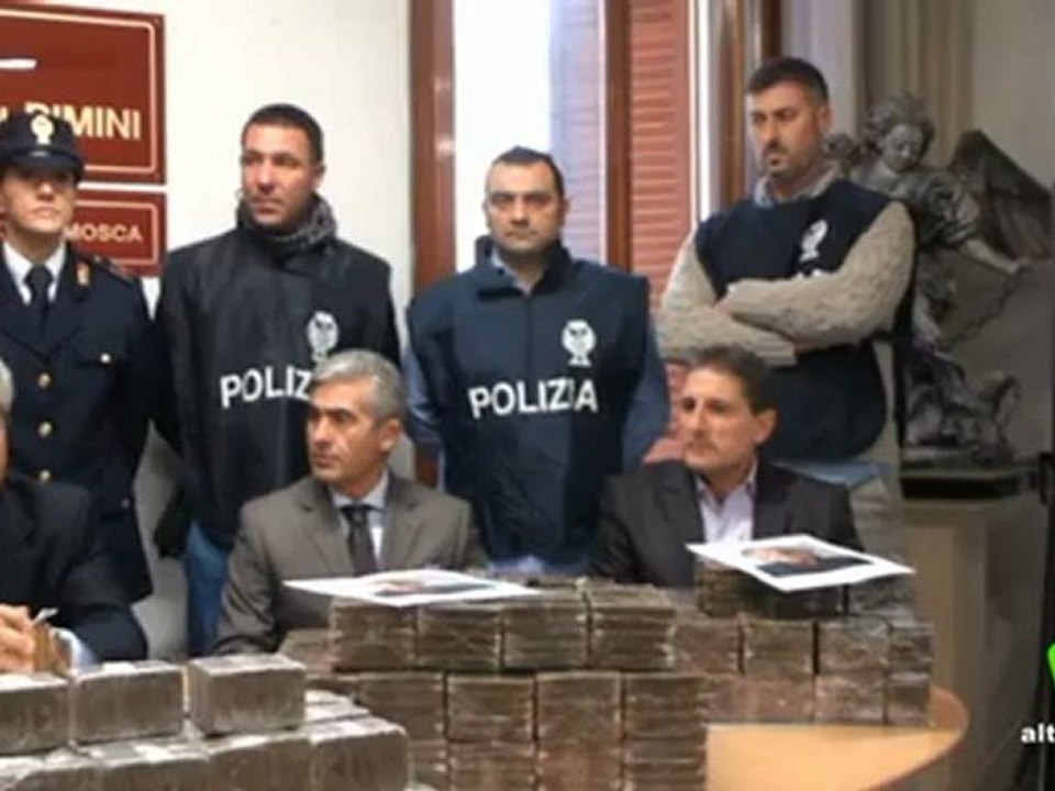 Video: Rimini, 150 kg di droga sequestrata, arrestato super boss