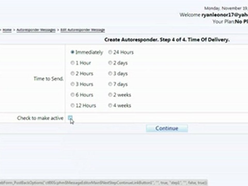 Emailsender: How To Setup Autoresponder