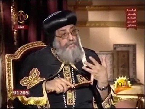 Interview du Pape Tawadros II sur CTV (21.11.2012)