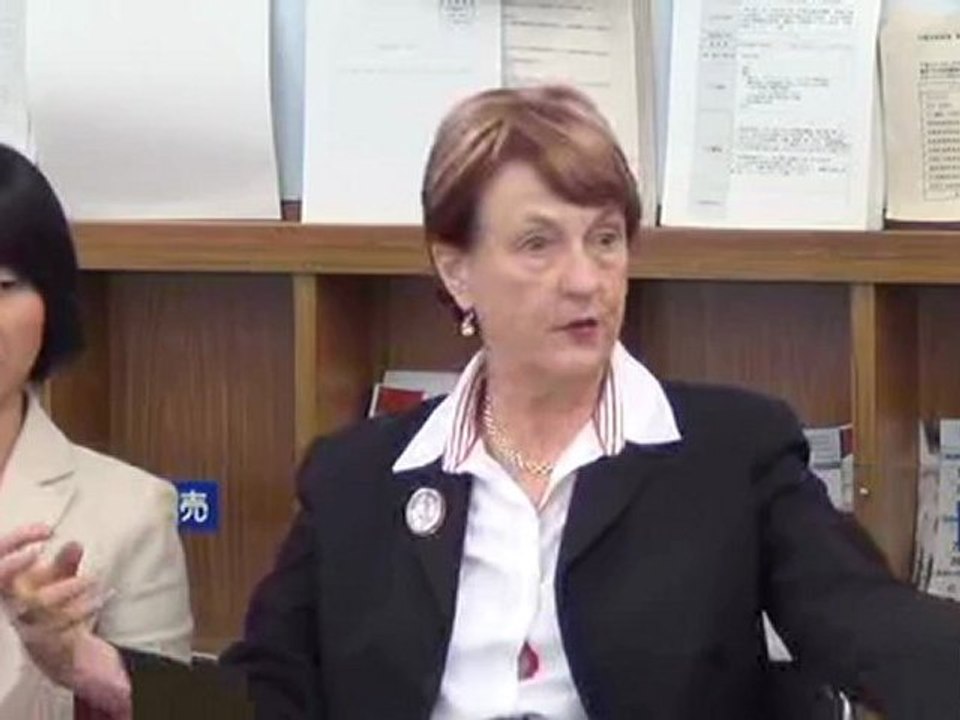 20121121 《索引付》1/2 Dr. Helen Caldicott＠大阪市役所 記者会見