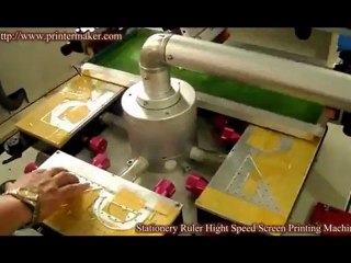 Stationery Ruler Screen Printing Machine