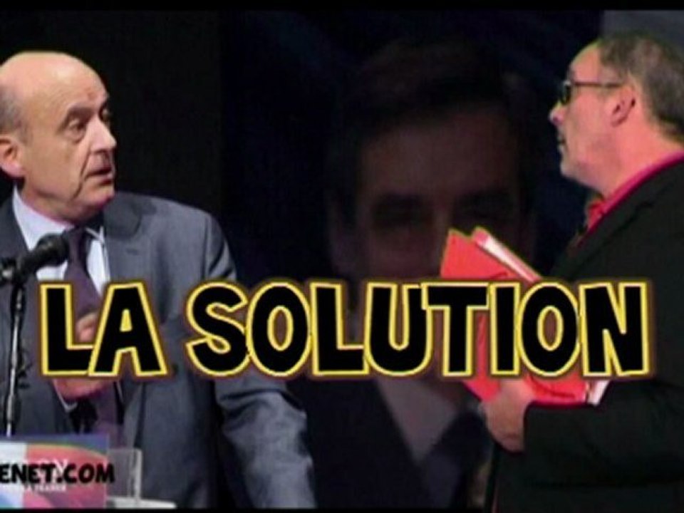 Affaire Copé/Fillon - La solution.