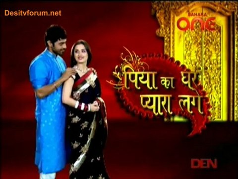 Piya Ka Ghar Pyara Lage 22nd November 2012 Video Watch Online Pt2