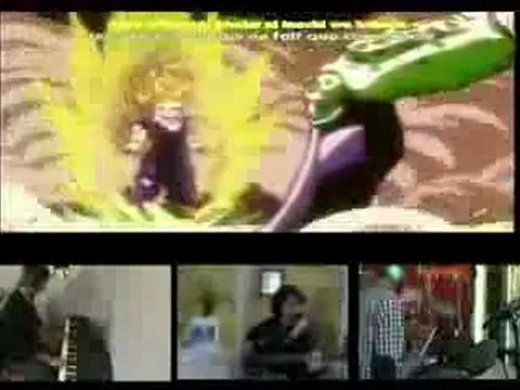 224p mono - PianoKad Mr Laboratory AnimeBassGuy DBZ - Gohan SSJ2 Theme PianoDrumsBass