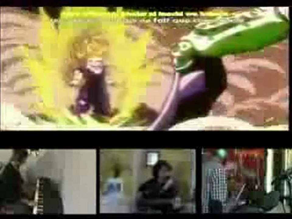 224p mono - PianoKad  Mr Laboratory  AnimeBassGuy DBZ - Gohan SSJ2 Theme PianoDrumsBass