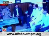 MQM representative monitor Muharram arrangements around the Imambargahs in Karachi