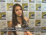 Nina Dobrev - The Vampire Diaries - Comic-Con 2012 [TR Altyazılı]