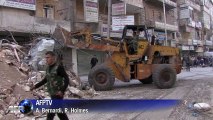 Syrian hospital in Aleppo destroyed by air strike