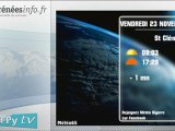 H'Py Tv La météo des Hautes-Pyrénées (23 novembre 2012)