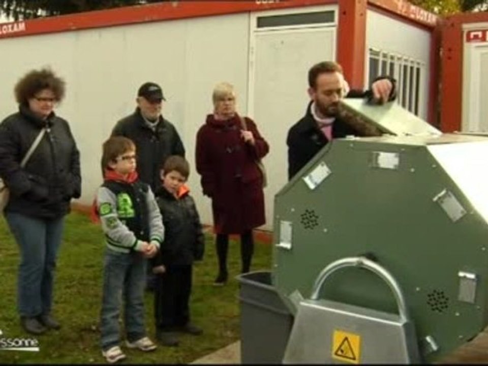 Le compostage à l'école (Morangis)