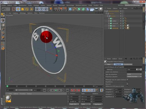 Adobe.Illustrator a cinema 4D logo 3D