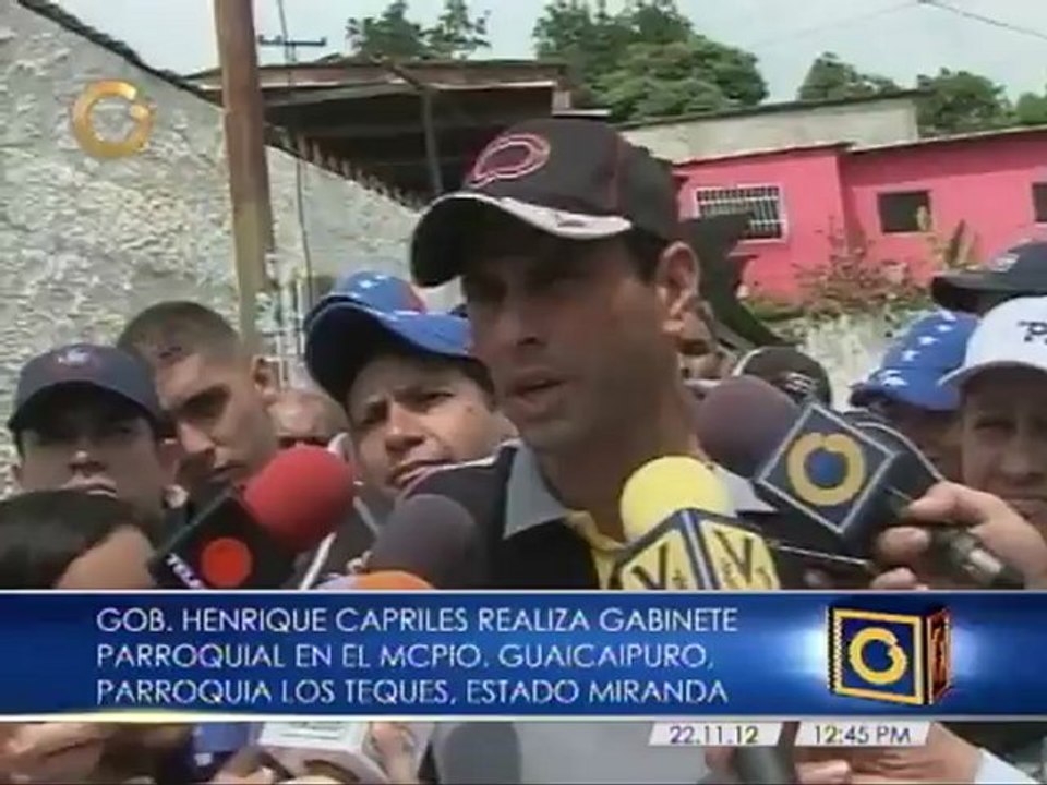 Capriles: Miranda no la vamos a entregar a la oscuridad