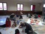 Galettes néolithiques à l'école de Mulcey