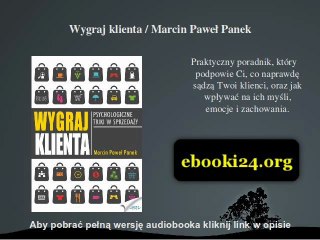 Wygraj klienta / Marcin Paweł Panek