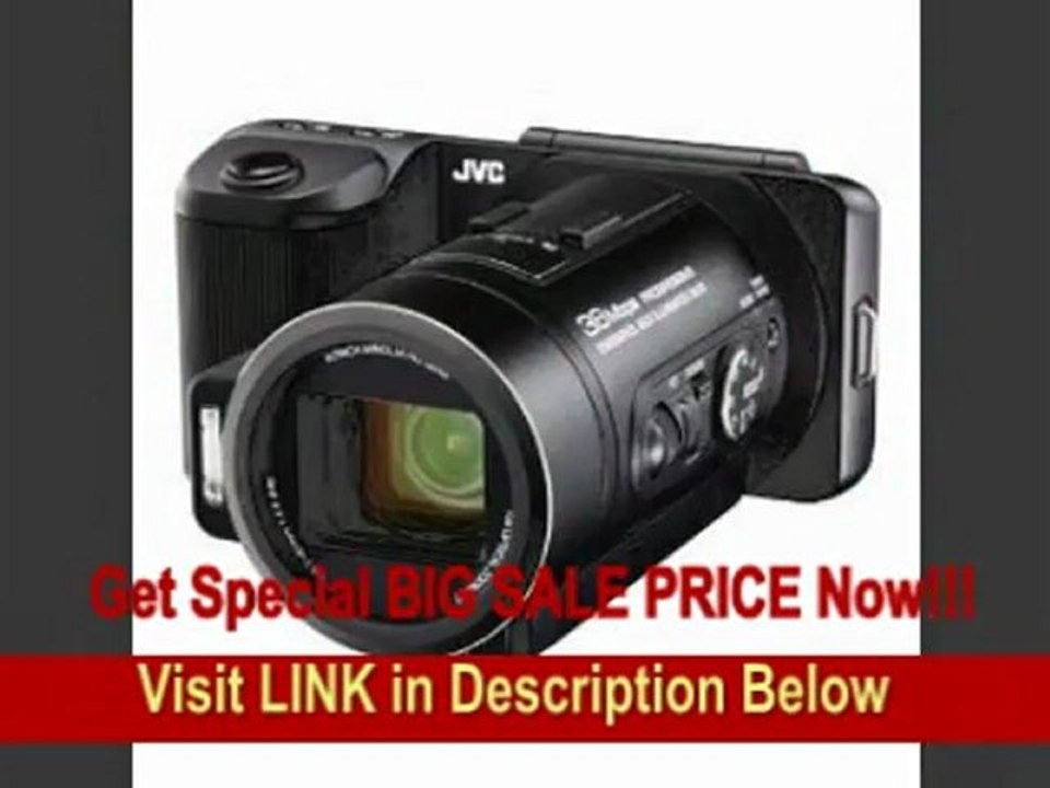 [SPECIAL DISCOUNT] JVC 12.0-Megapixel 1080P High-Definition Everio Hybrid Camera GCPX10US