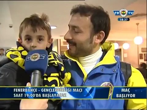 25 Kasım 2012 FBTV Fenerbahçe Gençlerbirliği Maçı Öncesi Stad Çevresi Röportajları