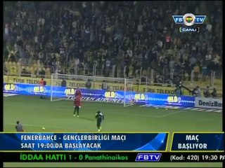 25 Kasım 2012 FBTV Fenerbahçe Gençlerbirliği Maçı Öncesi Takımımız Sahada