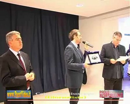 323 - Giuseppe Caporale al Premio Borsellino 2012