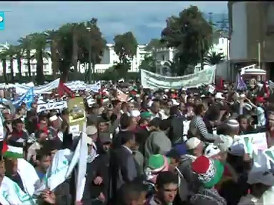 Marche de solidarité avec Gaza