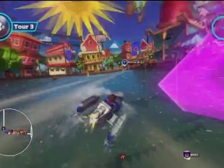 Sonic All Star Racing Transformed - Course Sambade amigo