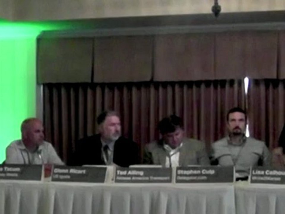 Lisa Calhoun, CEO of the Atlanta PR firm Write2Market, was part of the Tech Entrepreneurship Panel