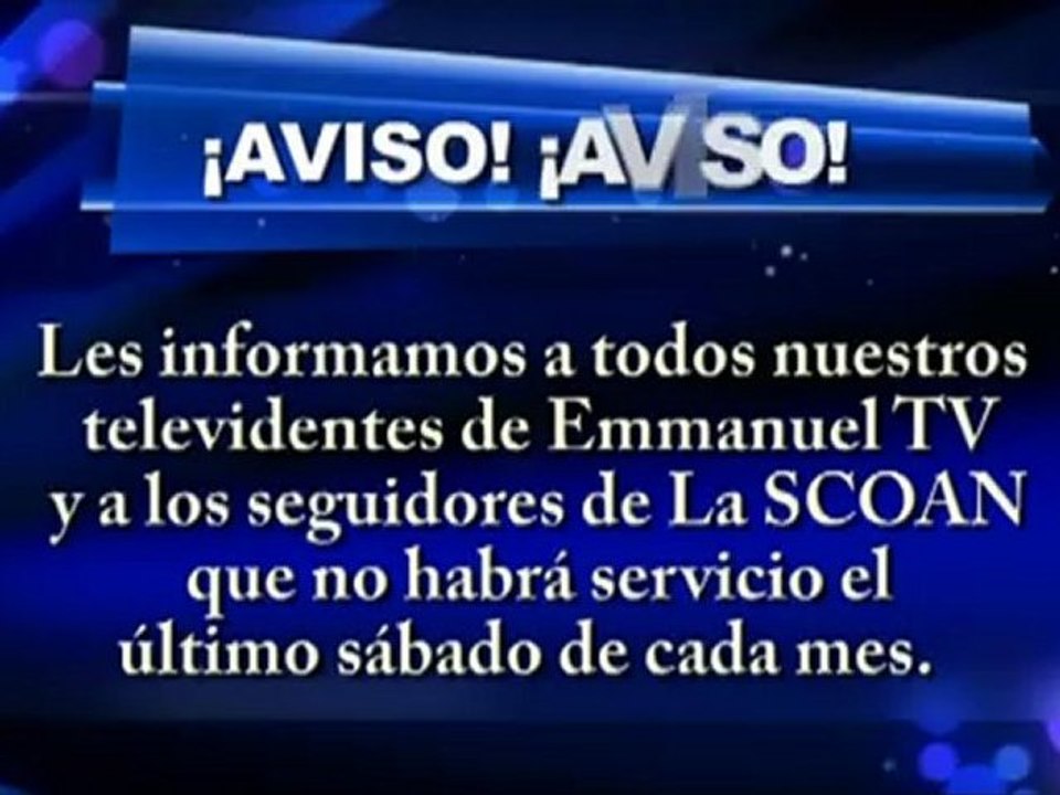 Spanish - No Saturday Service on the Last Saturday of the Month