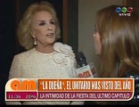 Una noche inolvidable para Mirtha Legrand