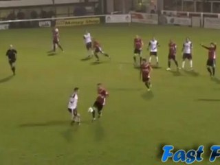 Un coup Franc fail en 4emes division Anglaise