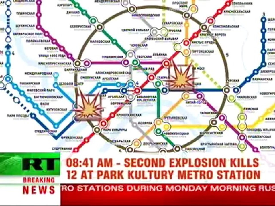Moscow bombing: Female terrorists blamed for twin metro blasts